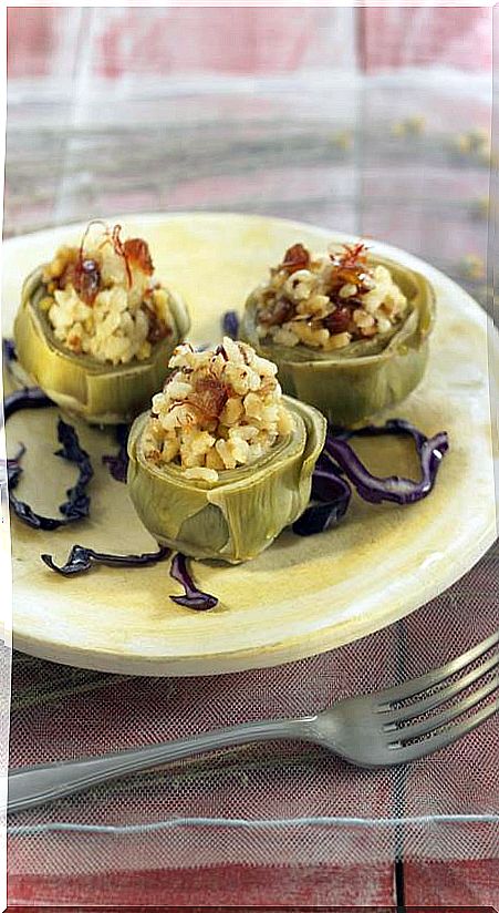 saffron-artichokes